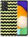 Samsung Back Cover voor Samsung Galaxy A52 (5G/4G) TPU bumper Golven Geel