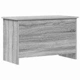 vidaXL Opbergkist Grijs Sonoma 80 x 40 x 50 cm
