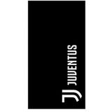 Officiële FC Juventus Strandhanddoek 90 x 170 cm Wit/Zwart Katoen