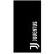 Officiële FC Juventus Strandhanddoek 90 x 170 cm Wit/Zwart Katoen