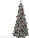 ECD Germany Sapin de Noël artificiel Pop-Up avec 150 LED blanc chaud, 180 cm