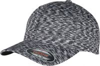 Urban Classics Stripes Melange Flexfit pet S/M Grijs
