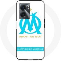 Realme V23 hoesje Marseille Olympisch om logo witte achtergrond Maniacase
