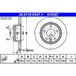 ATE Lot De 2 Disques De Frein 24.0110-0347.1 Opel 5 69 418 93190227