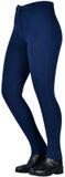 Saxon Weatherbeeta Mid grip rijbroek voor meisjes Saxon Warm Up Blauw Kledingmaat 22