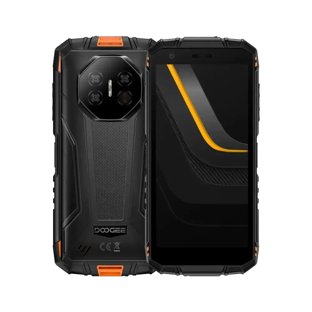 DOOGEE Fire 3 Ultra Rugged Smarphone (6GB+18GB)/256GB - Blaze Orange