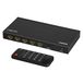 LogiLink HD0053 - HDMI-schakelaar 4-poort, 4 ingangen/1 uitgang (4x video op 1x tv) met multiviewer (4x video tegelijkertijd!), UHD 4K/30 Hz, scaler