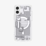 Spigen Ultra Hybrid Zero One MagFit Hoesje voor Apple iPhone 16 Plus - Transparant, Wit
