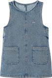 Vertbaudet Denim overgooier voor meisjes, middenblauw, maat 104