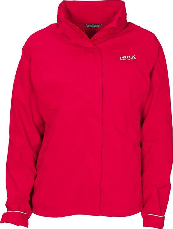 Pro-X Elements PXE-PRO lichtgewicht regenjas voor dames Melinda Rood Maat 40