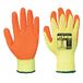 Portwest A150 Classic Latex Grip Handschoen, Normaal, Grootte L, Oranje