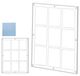 Icecat 35PT Porte-cartes - Porte-cartes magnétique transparent