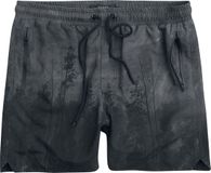 Black Premium by EMP Zwarte zwembroek met elastiek en zijvakken - Heren - L