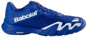 Babolat Jet Viva Padel Chaussures Marine Blue Caoutchouc Synthétique Adultes Moquette