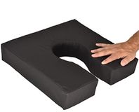 OrtoPrime Anatomisch schuimkussen, hoefijzer, comfort, voor bureaustoel, bureaustoel en fauteuil, kussen met drukontlasting