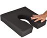 OrtoPrime Anatomisch schuimkussen, hoefijzer, comfort, voor bureaustoel, bureaustoel en fauteuil, kussen met drukontlasting