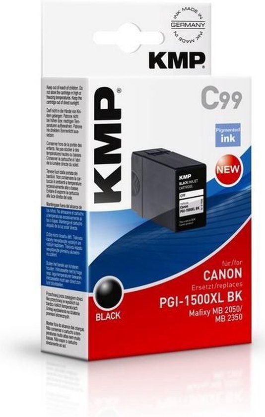 KMP C99 - Zwart - 1200 pagina's - Inktcartridge