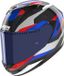 Nolan X-904 Ultra Carbon Calibro Quin Helm - Zwart/blauw/rood - Maat XS