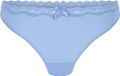 Hunkemöller Dames Lingerie String Lola - Blauw - maat XS