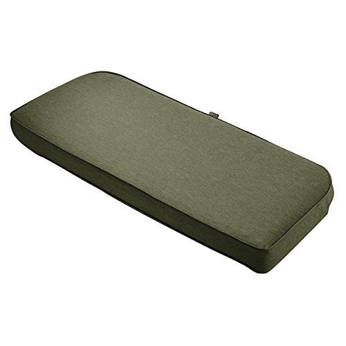 Classic Accessories Montlake FadeSafe Outdoor Loveseat Cushion - Heather Green