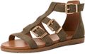 Tamaris - Dames - Sandalen - Khaki - Maat 37