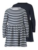 NAME IT NMFVIVIA LS DRESS 2P NOOS Meisjes Jurk - Maat 104