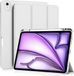 Techsuit Flex Trifold Housse de tablette avec porte-stylo pour Apple iPad Air 6 11 2024 - Gris