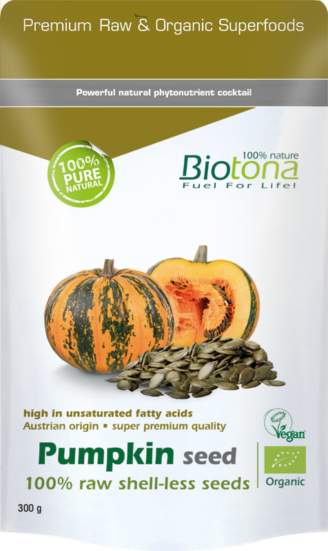 Biotona Pumpkin seed raw bio 300g