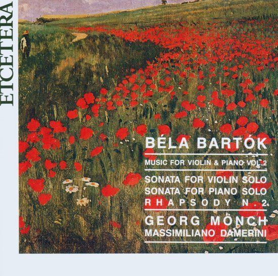 Moench/Damerini Georg Mönch & Massimiliano Damerini - Bartók: Music For Violin & Piano Vol.2 (CD)
