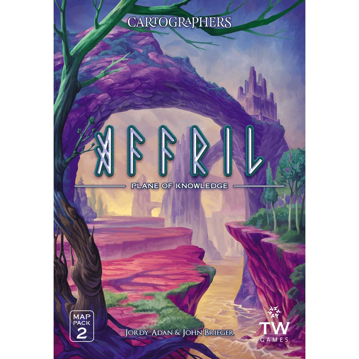 Thunderworks Cartographers Map Pack 2: Affril – Plane of Knowledge