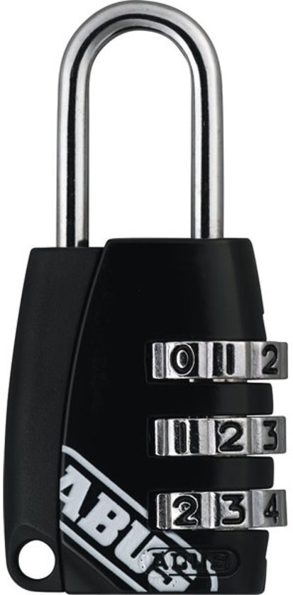 Abus codeslot - 155/20 - zwart