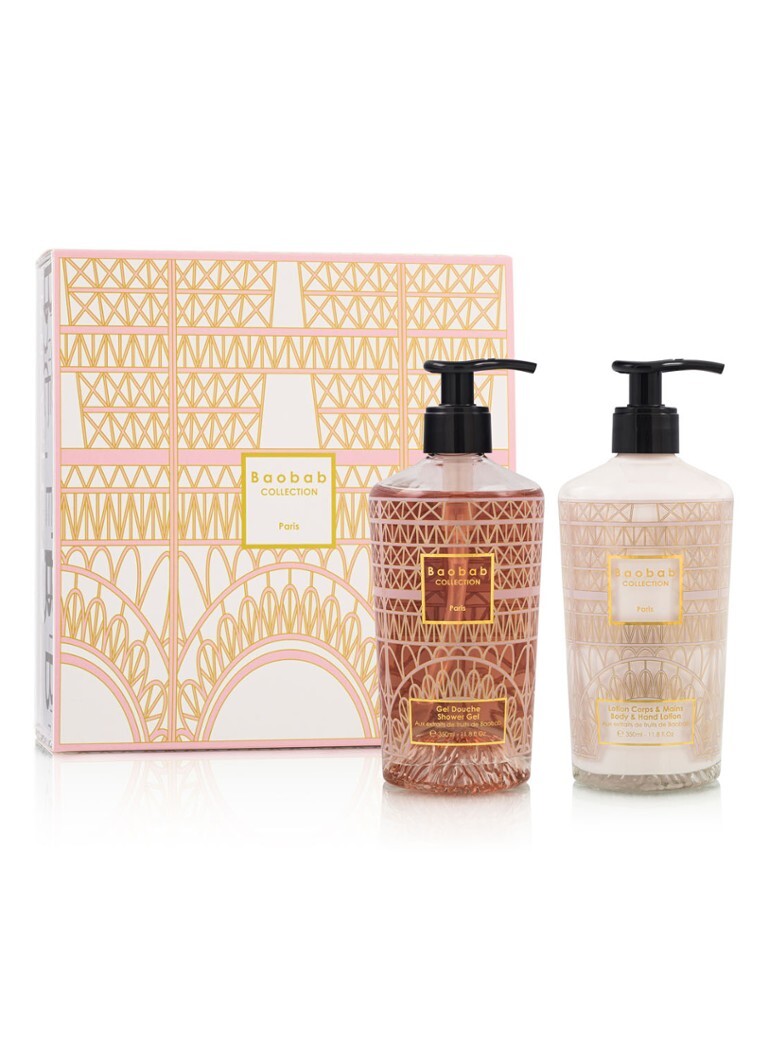 Baobab Collection Paris bodylotion- & showergel - verzorgingsset dames