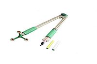 WISSNER® actief leren - Paneel tekenapparaten Circle met drie-voet - RE-Wood®