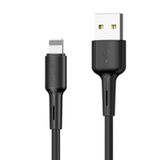 Cofi Apple USB-oplaad- en datakabel voor iOS-apparaten, 30 cm, 2,4A output