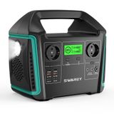 SWAREY Powerbanks 1000W met AC/DC/USB/USB3.0/Type-C aansluitingen, geschikt voor smartphones, tablets, computers, camera's