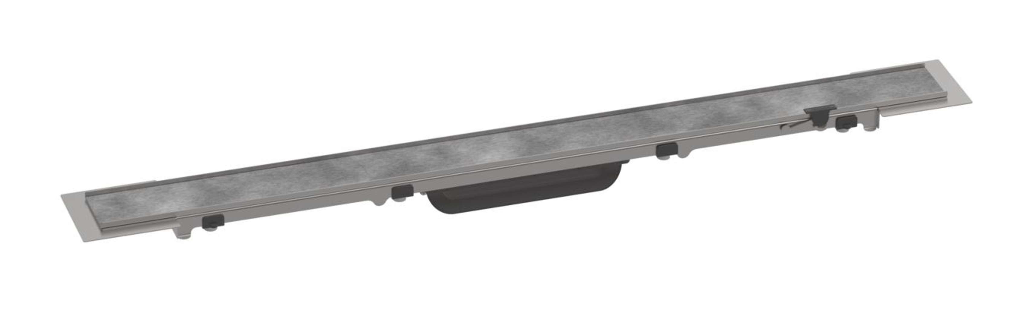 Hansgrohe RainDrain Rock - Douchegoot 700 - Met Tegelrooster - RVS 56030000