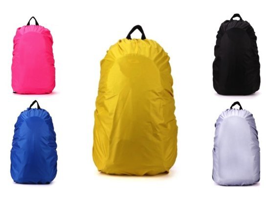 Lambocio Regenhoes Rugzak - Waterdichte Backpack Hoes - Flightbag 35L Bescherm uw tas tegen regen! (Geel geel