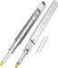 VEVOR Ladegeleiders Kogellagers Volledig Uitschuifbaar 812mm