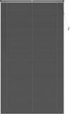vidaXL Venetiaanse jaloezie Zilvergrijs 213 x 120 cm 25 mm PVC