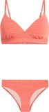 Protest Prtbrita 23 B&C&D-Cup Wire Bikini Cheeky Dames - Maat M38C - Sugarcoral - Gestreept