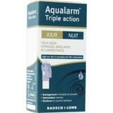 AQUALARM | Triple action for dry, tired, burning and watery eyes | improves eye hydration | hyaluronic acid | compatible with contact lenses | 10 ml