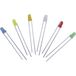 TRU COMPONENTS LED-3-BLINK-BLAU-500 LED filaire Bleu Rond 3 mm 500 mcd 60 ° 20 mA