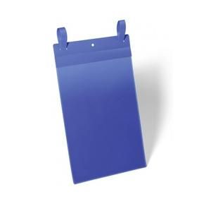 Durable 1750 07 - Etikethouder - blauw - 50 stuks