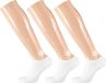 Apollo Sokken Bamboe Blanc 6-paar Homme / Femme Sokken - Taille 47-50