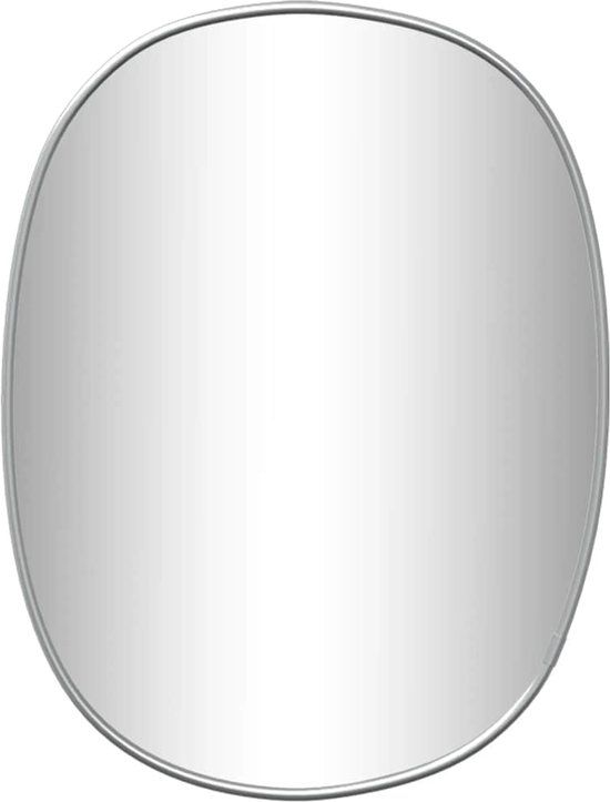 vidaXL Wandspiegel 40x30 cm zilverkleurig