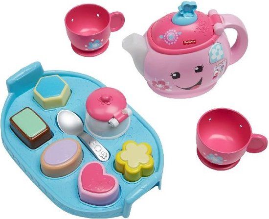 Fisher-Price Leerplezier Goede Manieren Theeservies - Roze - 6+ maanden