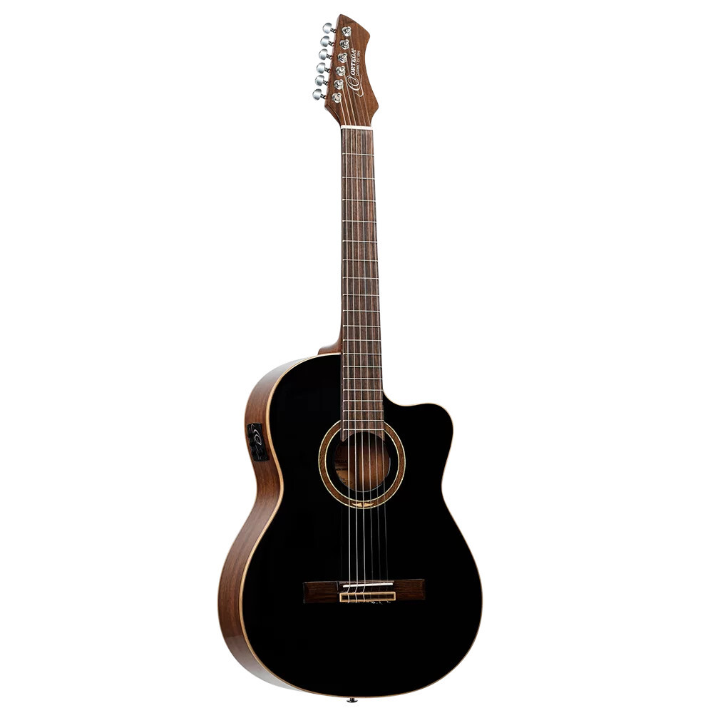 Ortega Performer Series RCE238SN-BKT Full-Size Guitar Black