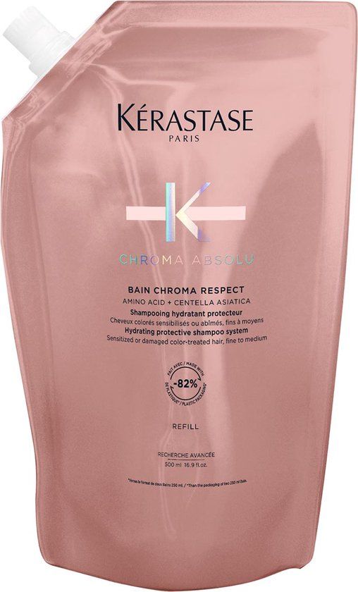 Kérastase Chroma Absolu Bain Chroma Respect Shampoo 500ml Refill