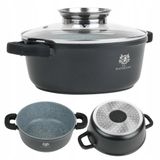 Karl Hausmann Granieten Pan 4.4L met Non-Stick Coating & Deksel