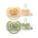 Philips AVENT Ultra Soft Pacifier SCF091/46 Green, Yellow 6-18 Months 2 Pack